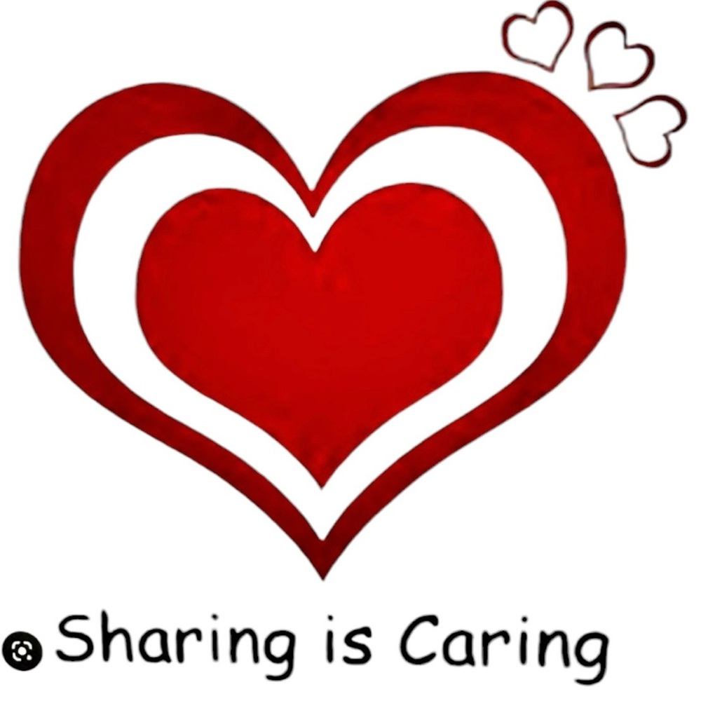 SHARING IS CARING !!! THANK YOU!!!